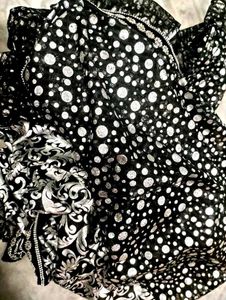 Black Colour Party Wear Saree