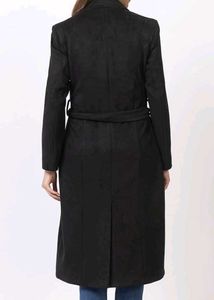 Elegant Black Trench Coat