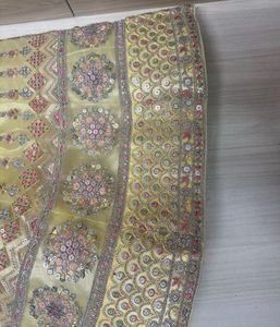 Wedding/Haldi Lehenga(Size M) Never Used