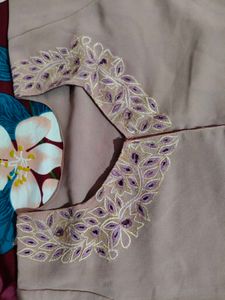 Elegant Mauve Kurta set