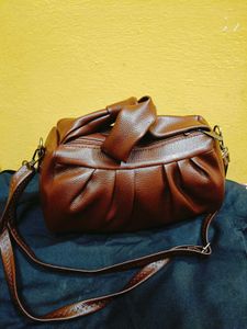 Brown  leather Handbag