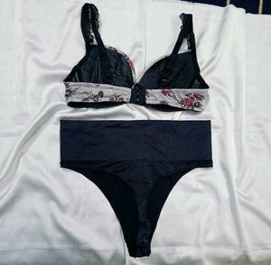 🇳🇿💫🎀Floral Bra &amp; Panty Set