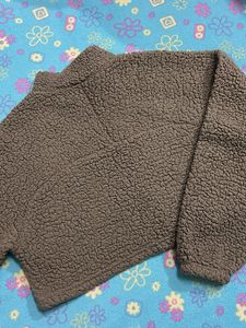 Brown Fleece Pullover