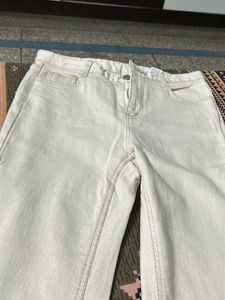 Cream Jean