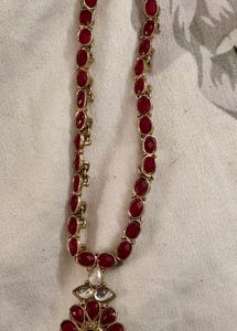 Ruby Stone Necklace150 Each