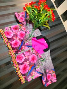 Stylish Digital Print Blouse 💖
