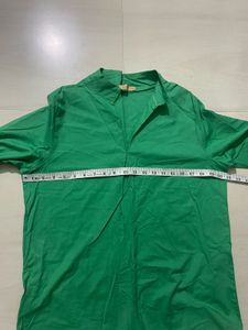 Green Tunic Style Top