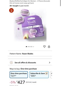 Combo Offer Razors &amp; Refills Bundle