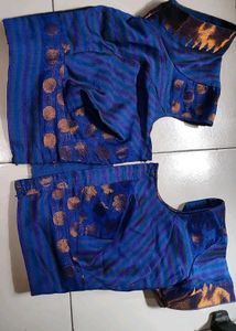 Drak Blue Saree