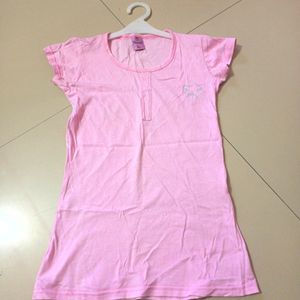 Baby Pink T-Shirt for Girls