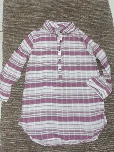 Striped Shirt Kurta,