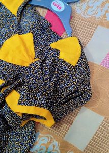 Black Multi Frock