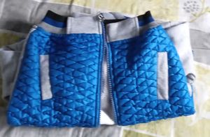 Blue Quilted Kids' Jacket