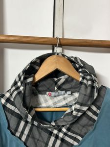 Madame Winters Check T Shirt With Hood