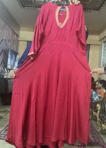Elegant Red Kurta Set