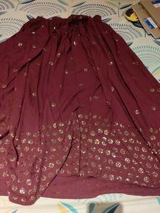 Maroon Skirt
