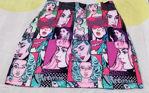 Sexy Colourful Mini Skirt