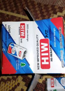 10 Pcs 9v Battery HIW