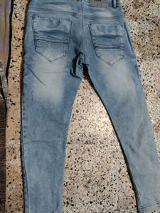 Light Wash Denim Jeans