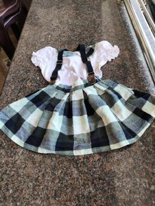 Combo Of 11 Cute Plaid Baby Dress
