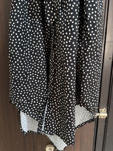 Polka Dot Tie-up Shirt Dress