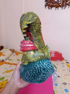 Large Ganesha Statue - Handcrafted Home Decor