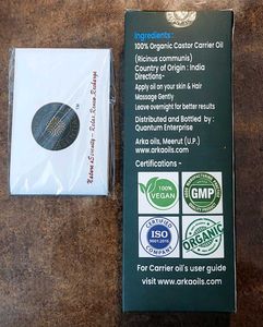CASTOR OIL COLD PRESSED 100%PURE