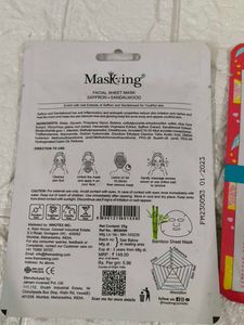 Pack Of 5 Sheet Masks
