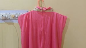 Cute Pink Dress with Bunny