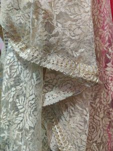 Elegant  Golden Net Dupatta