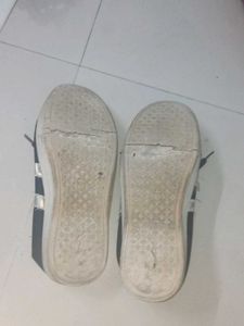 Blue Canvas Shoes