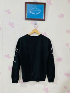 Men Black Cool Full Sleeves T-shirt