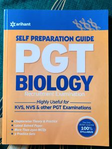 PGT Biology Guide - Arihant