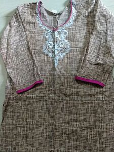 Pure Cotton Kurti