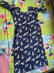 Beautiful Navy Blue Kurti