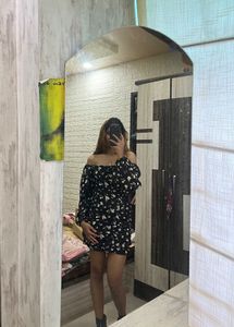 Floral Off-Shoulder Dress