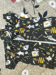 Halloween Monster Fair Button Down