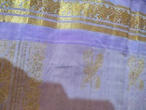 Lavender Saree