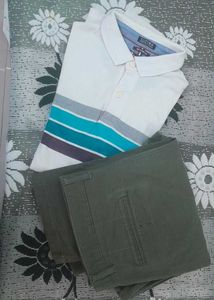 Men's Polo & Chino Pants Set