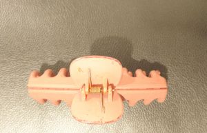 Peach Claw Clip