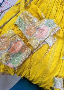 Yellow Lehenga Choli