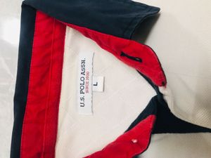 Us Polo Embroidered Tshirt With Detailing