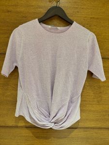 Lavender ONLY Party Twisted Front  top