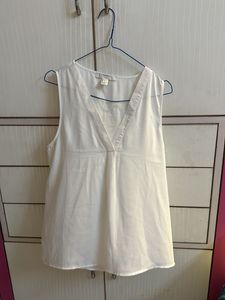 FOREVER 21 White Formal Top