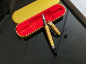 Elegant Gold Rollerball Pen with Case
