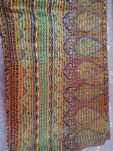 Multi Colour Printed Saree