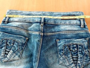 Embroidered Light Wash Jeans