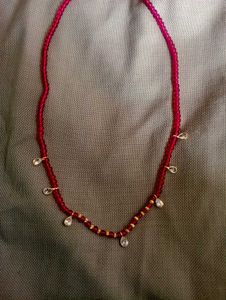 Pink Beaded Necklace
