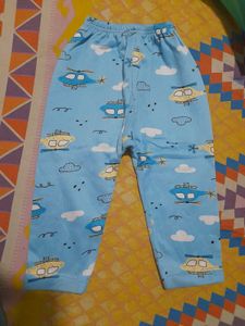 Cute Helicopter Print Pants