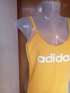Yellow Adidas Dress